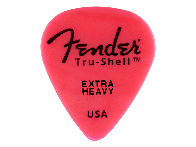 Fender 351 Tru-Shell, Extra Heavy Red
