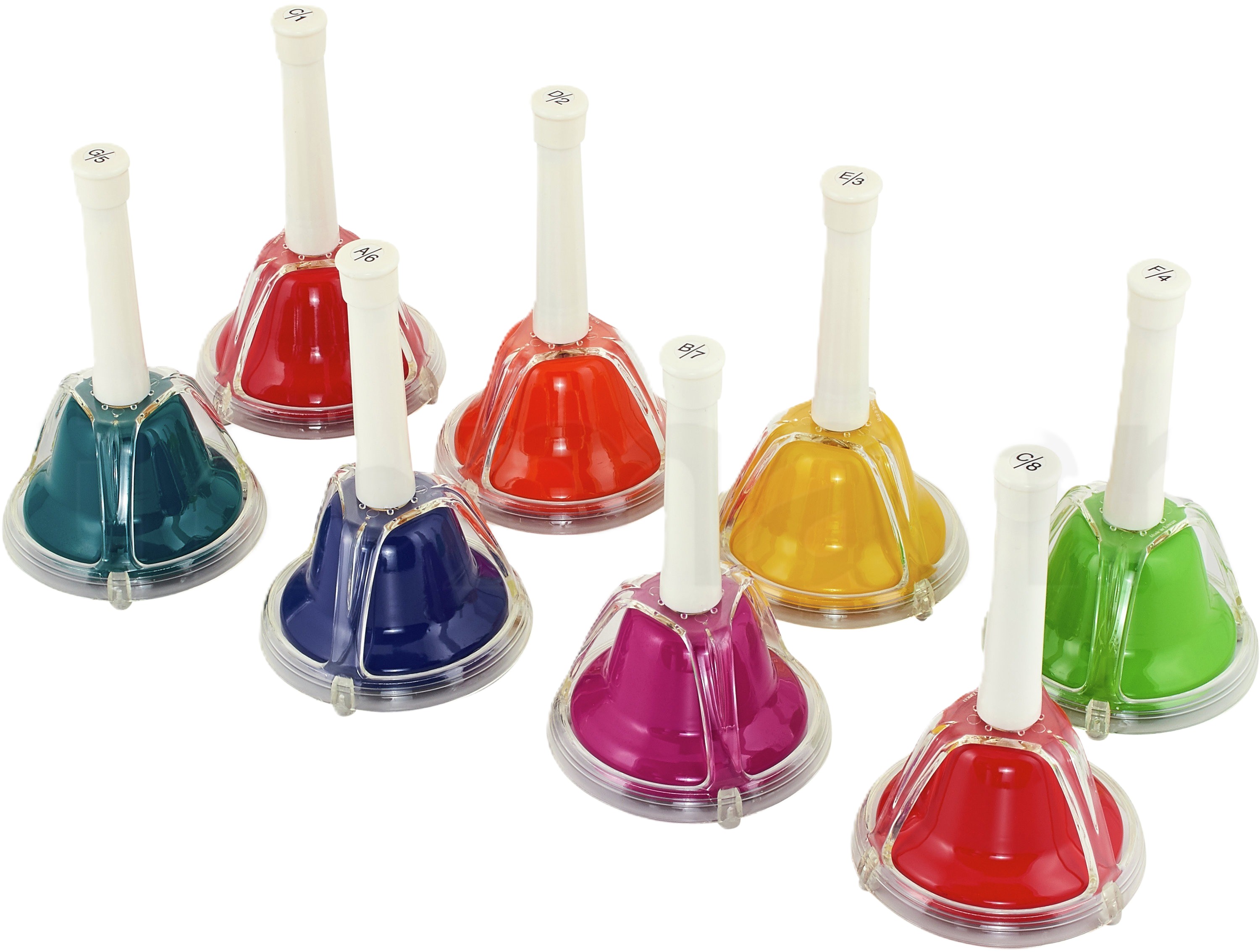 Boomwhackers Rainbow Handbells TRHB-8