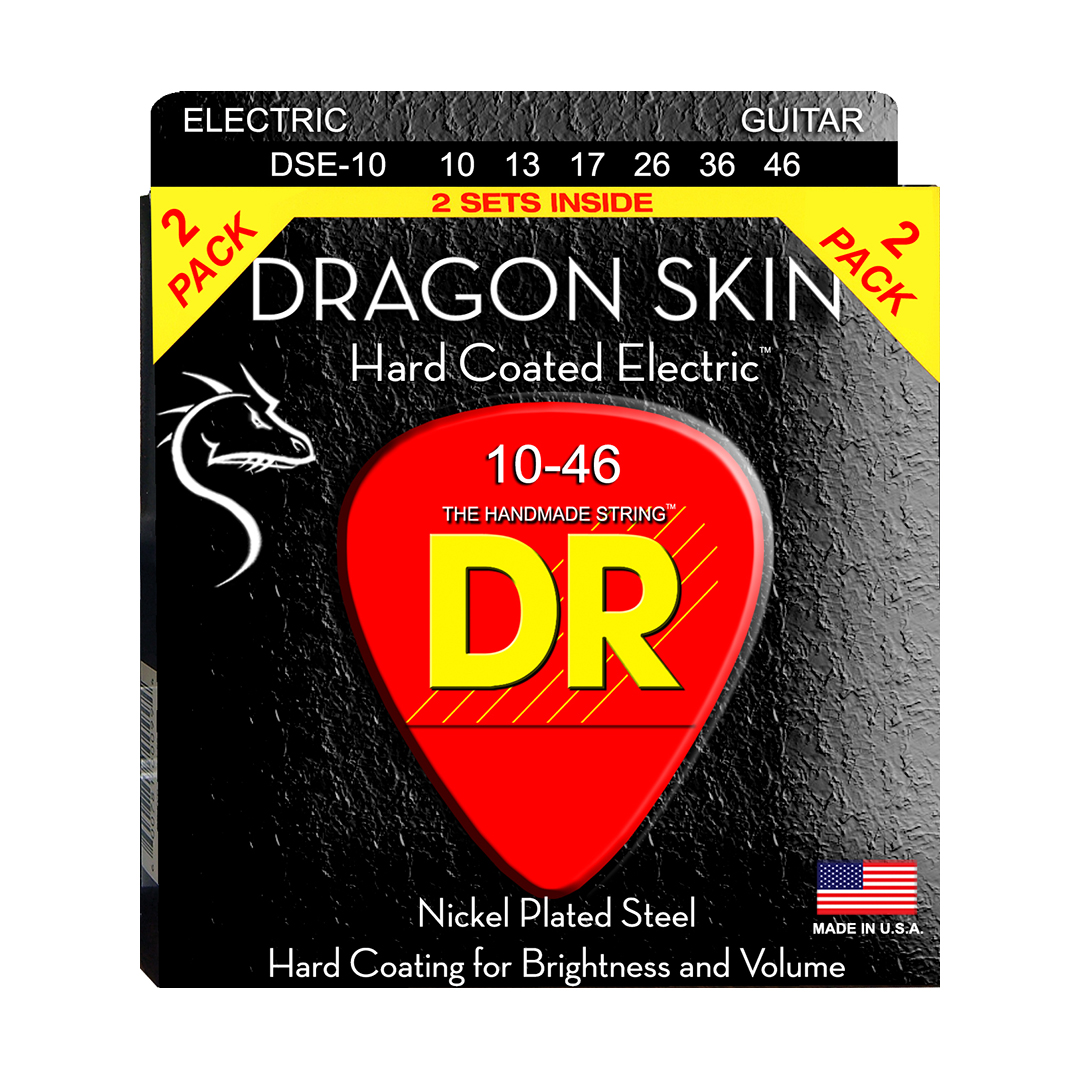 DR Strings Dragon Skin DSE-2/10
