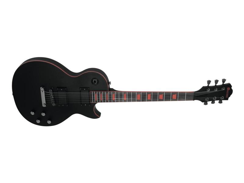 Dimavery LP-800 elektrická kytara, černá matná
