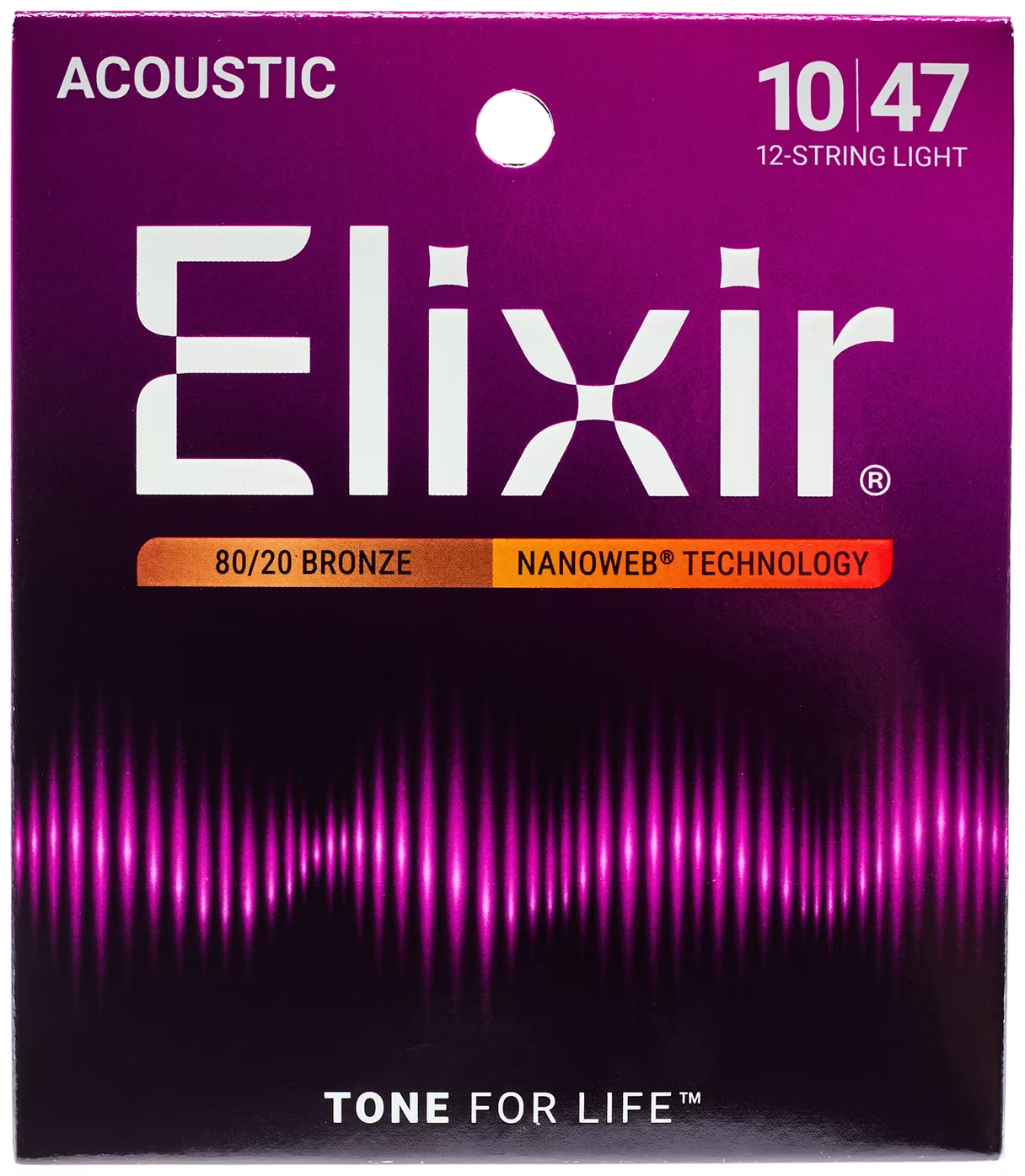 Struny Elixir Nanoweb 12-String 10-47