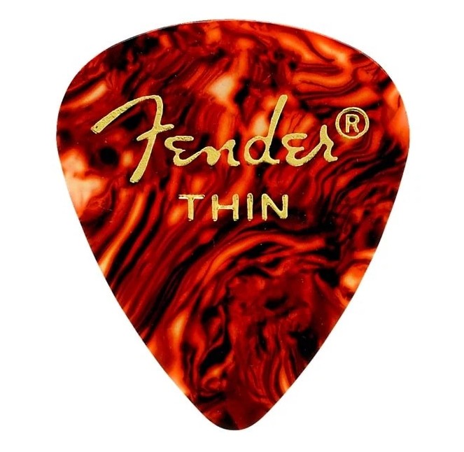 Fender 351 Shape Classic Celluloid Thin Shell