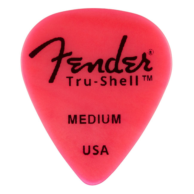 Fender 351 Tru-Shell, Medium Red