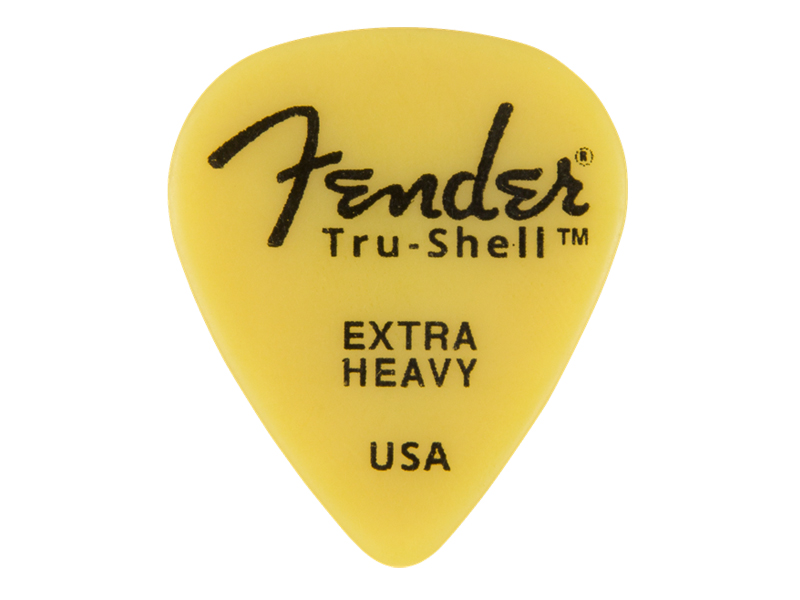 Fender 351 Tru-Shell, Extra Heavy Yellow