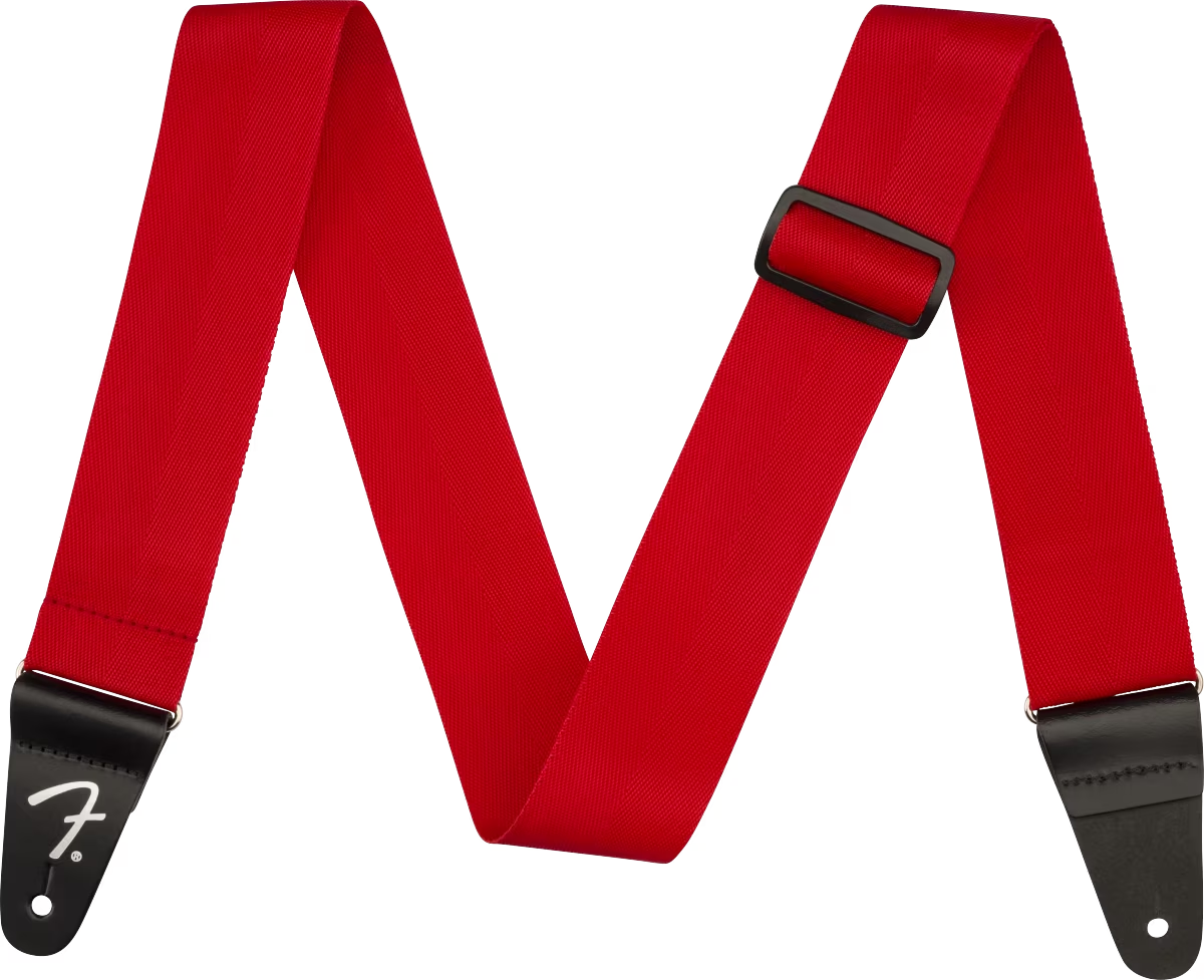 Fender Polypro Strap Red