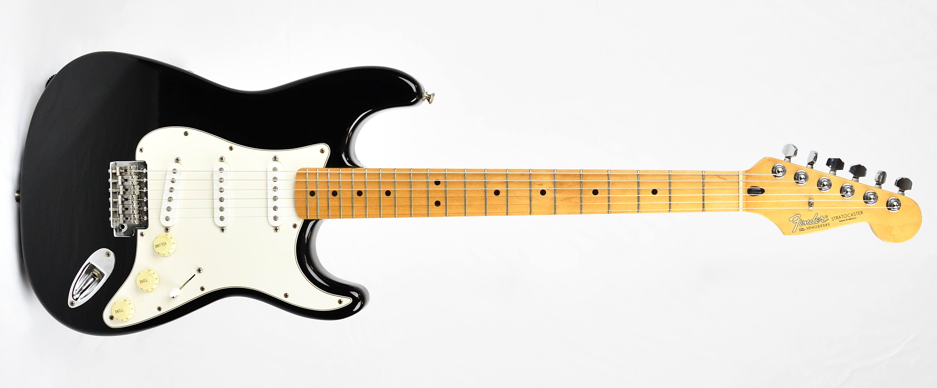 Fender Stratocaster Standard Black Mexico 1996