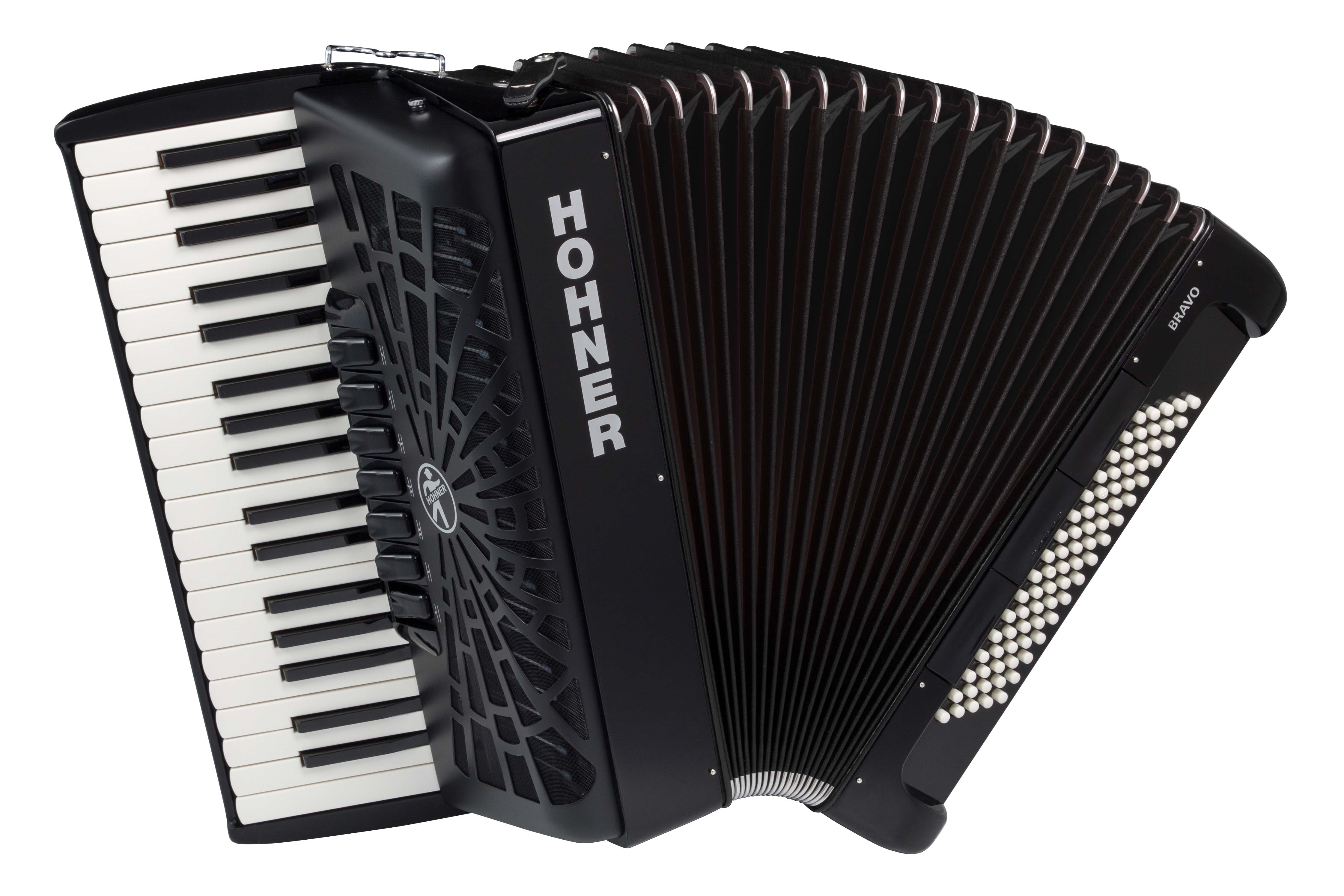 HOHNER Bravo III 80 Black Silent Key