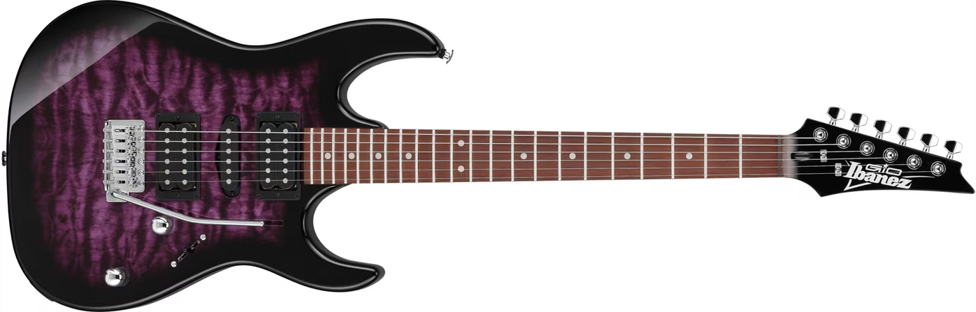 Ibanez GRX70QA-TVT ransparent Violet Sunburst