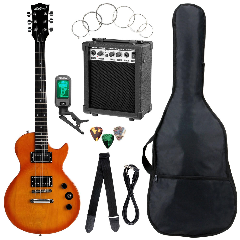 McGrey Rockit LP Orange Burst kytarový set