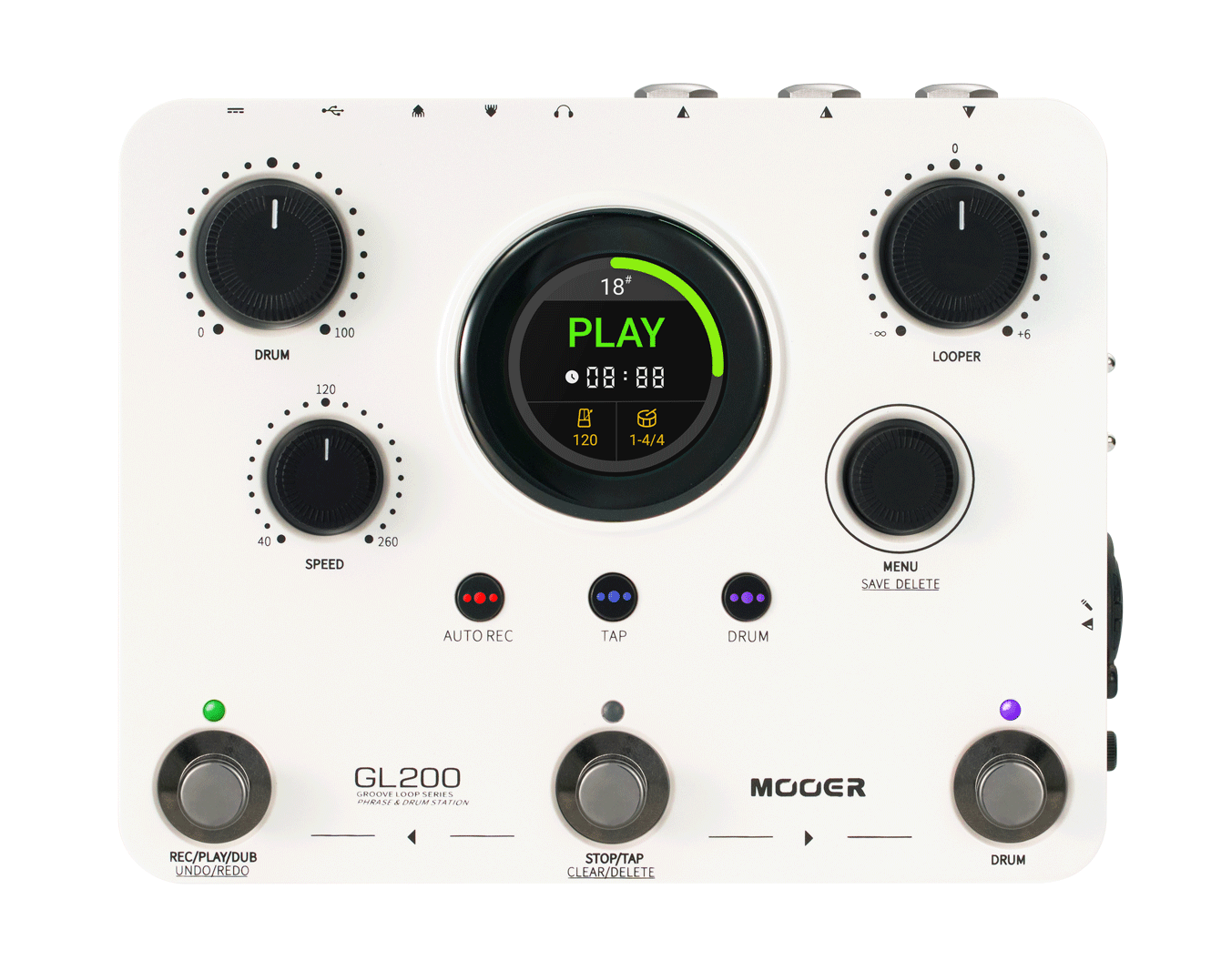 Mooer GL200 Groove Loop Series Phrase & Drum Station