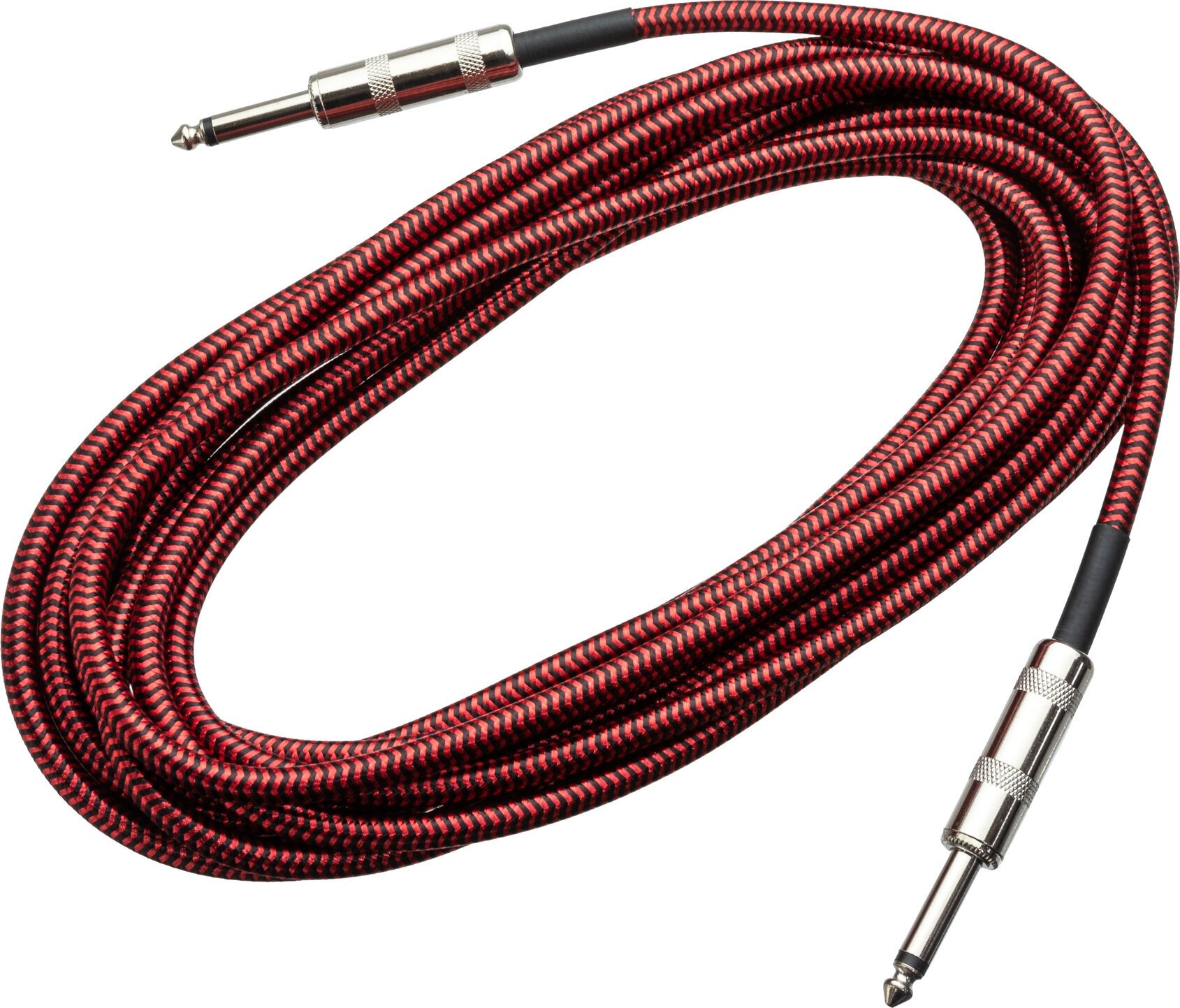 Revoltage VIC0605 Vintage Red 6 m Rovný - Rovný Nástrojový kabel