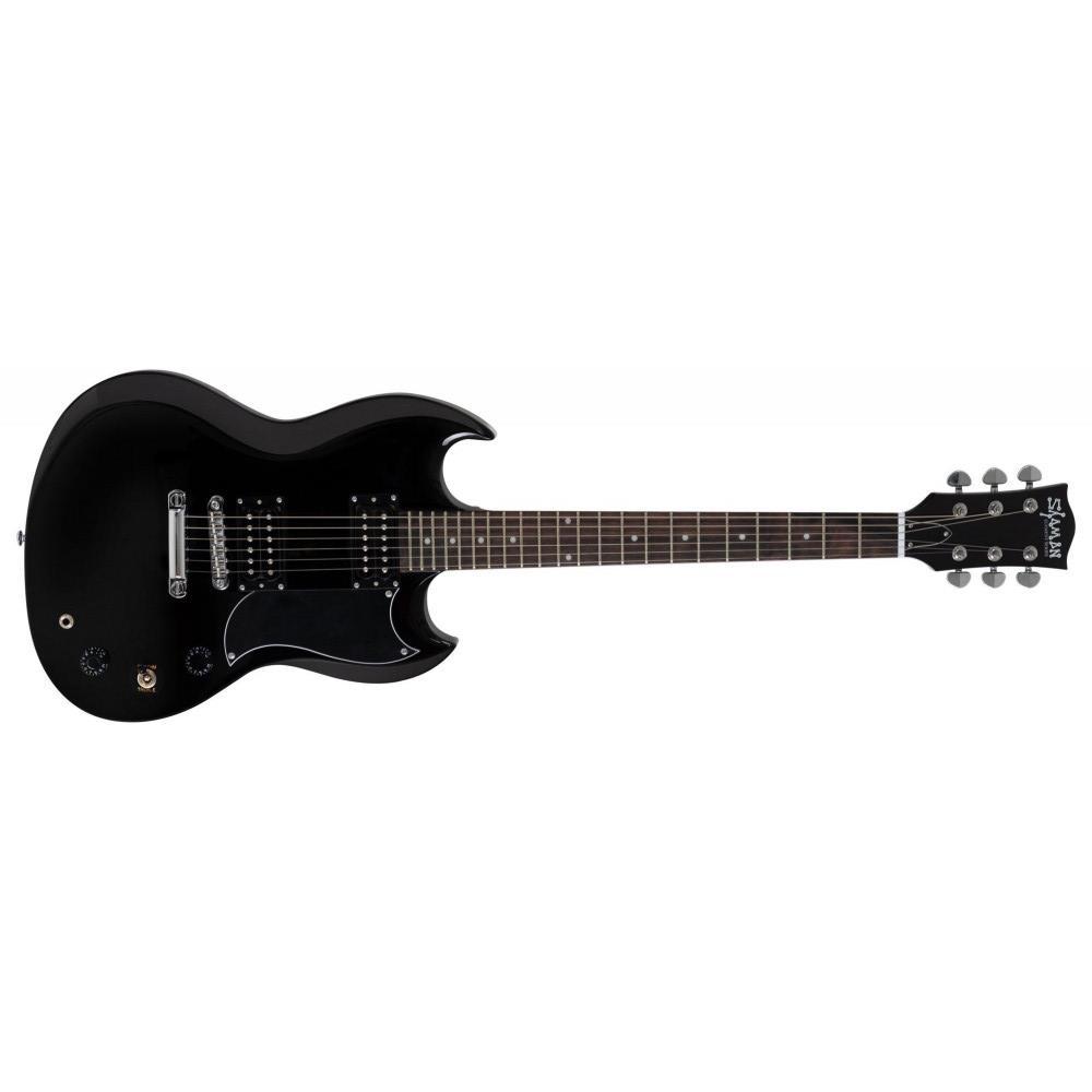 Shaman Element Series DCX-100B Electric Guitar Black