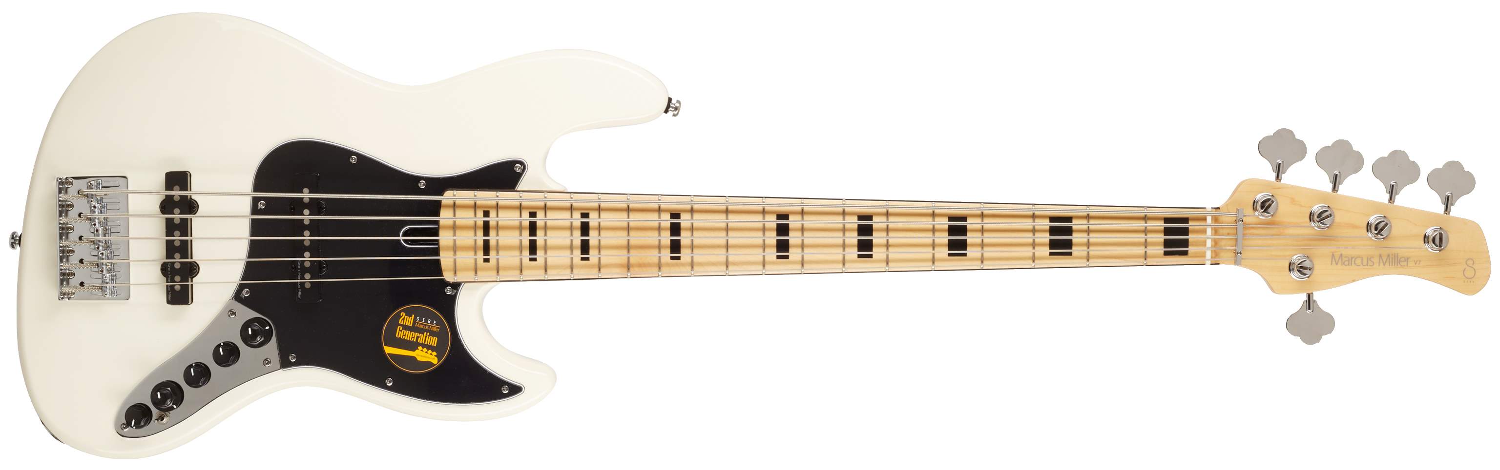 Sire Marcus Miller V7 Vintage Alder-5 2nd Gen Antique White 5-strunná baskytara