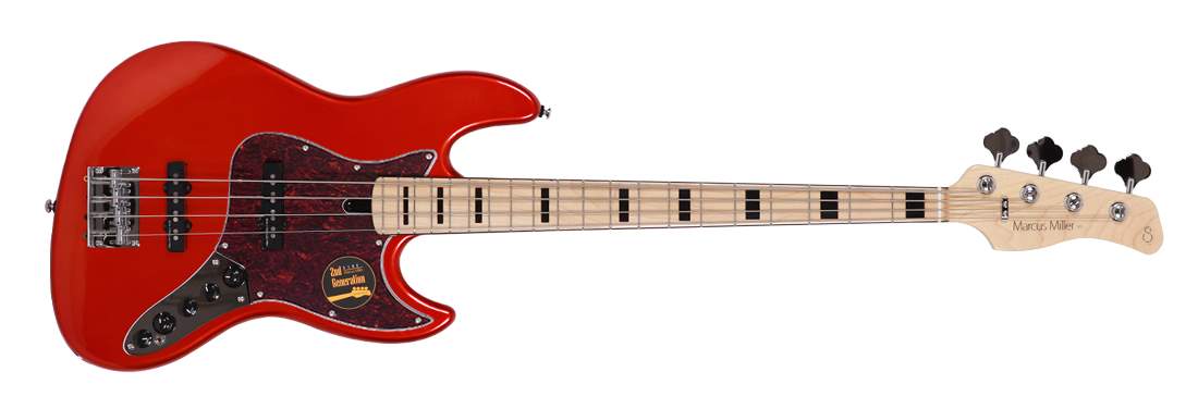 Sire Marcus Miller V7 Vintage 4 2nd Gen Bright Metallic Red Elektrická baskytara