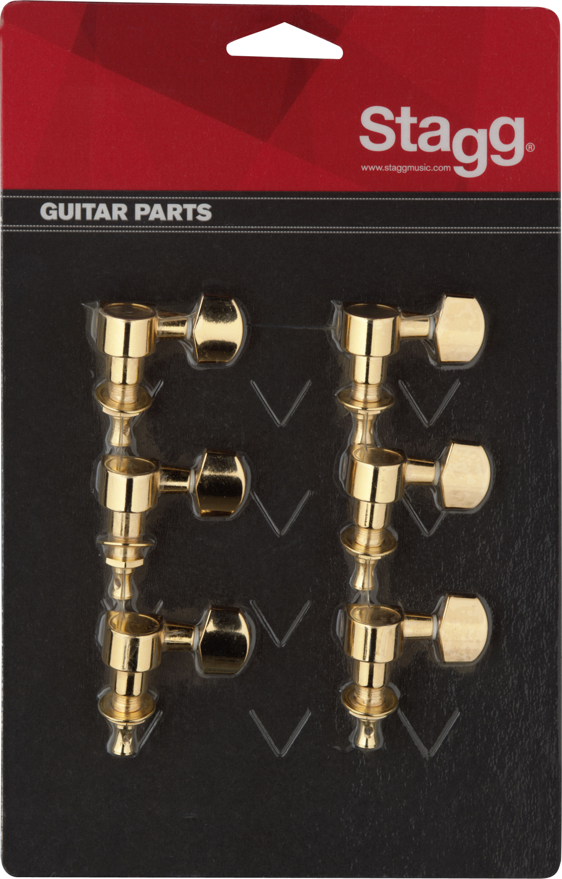 Stagg KG673GD, ladící mechanika pro kytaru, zlatá.