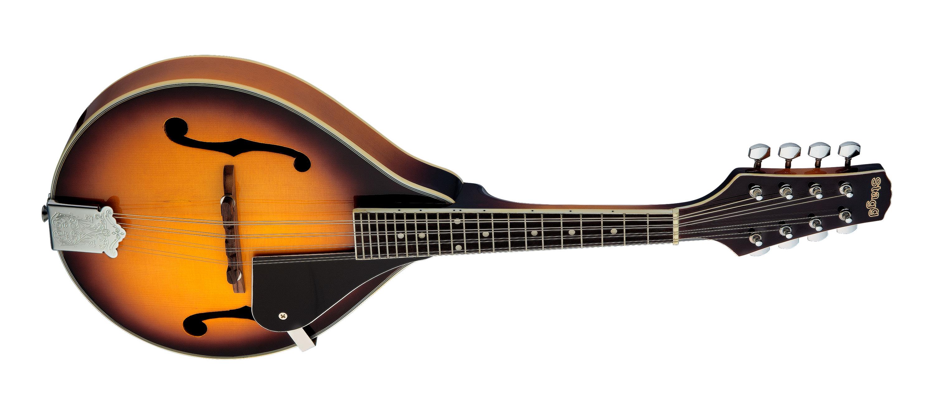 Stagg M40 S, bluegrassová mandolína, masiv