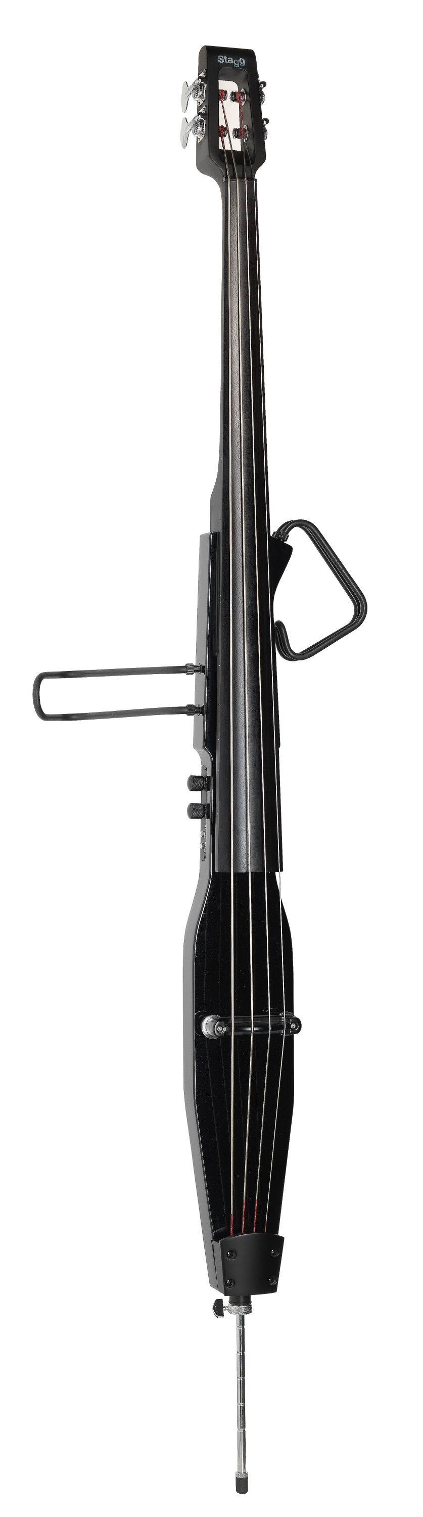 Stagg EDB-3/4 MBK, elektrický kontrabas, černá metalíza