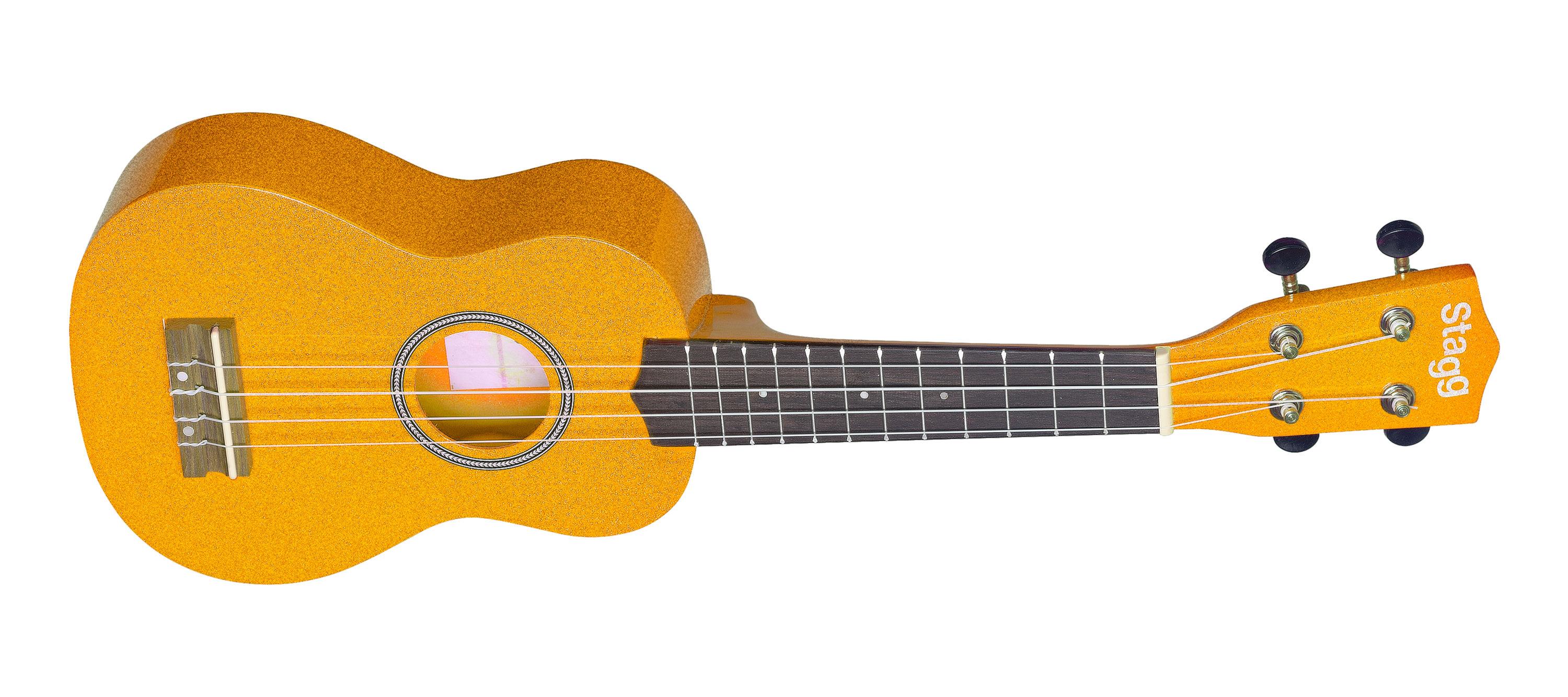 Stagg US LEMON, sopránové ukulele, žluté