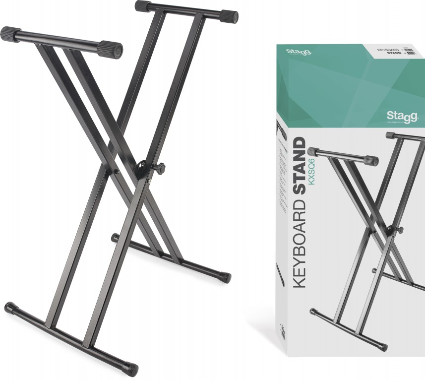 Stagg KXSQ6, dvojitý klávesový stojan