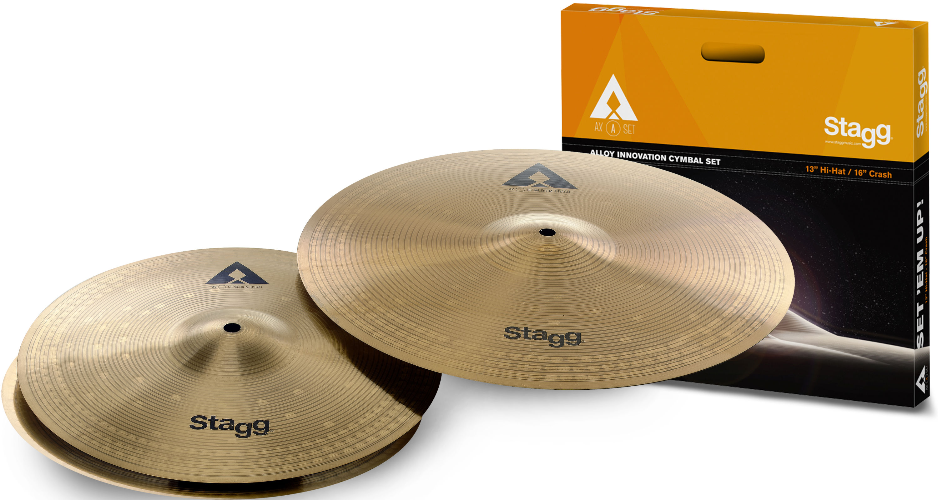 Stagg AXA SET, sada činelů