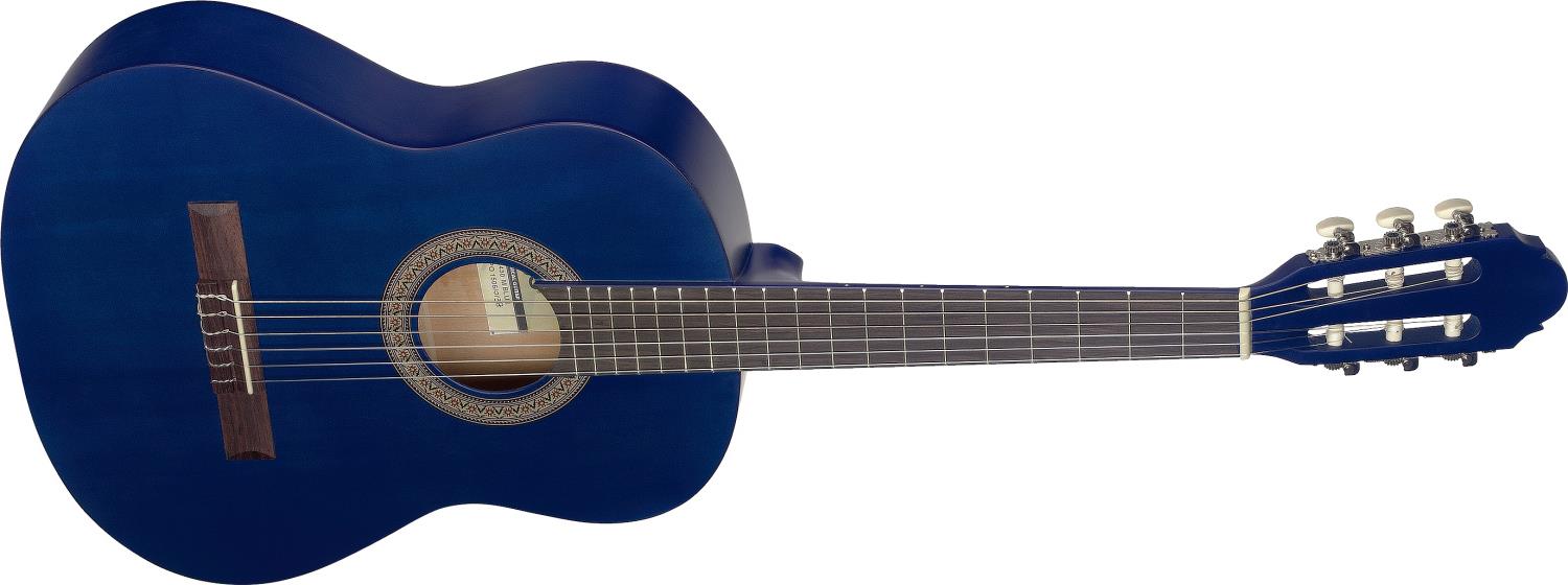 Stagg C430 M BLUE, klasická kytara 3/4, modrá