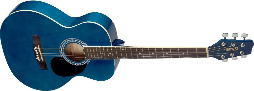 Stagg SA20A BLUE, akustická kytara typu Auditorium