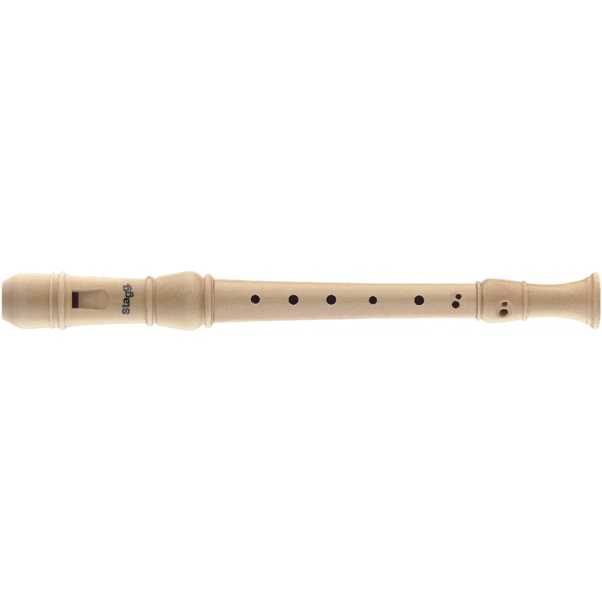 Stagg REC3-BAR/WD, zobcová flétna sopránová, barokní prstoklad