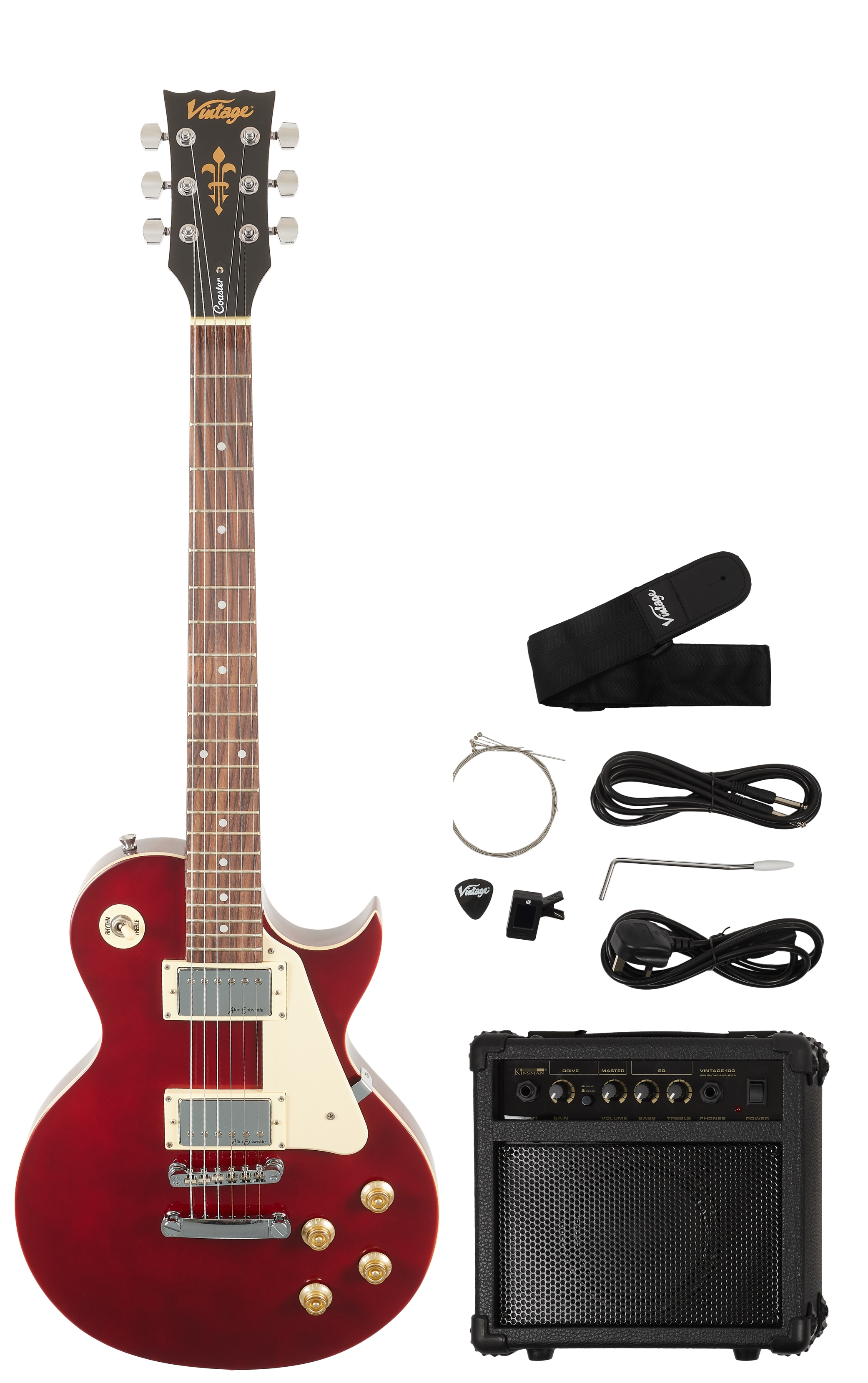 VINTAGE V10 Coaster Pack Wine Red