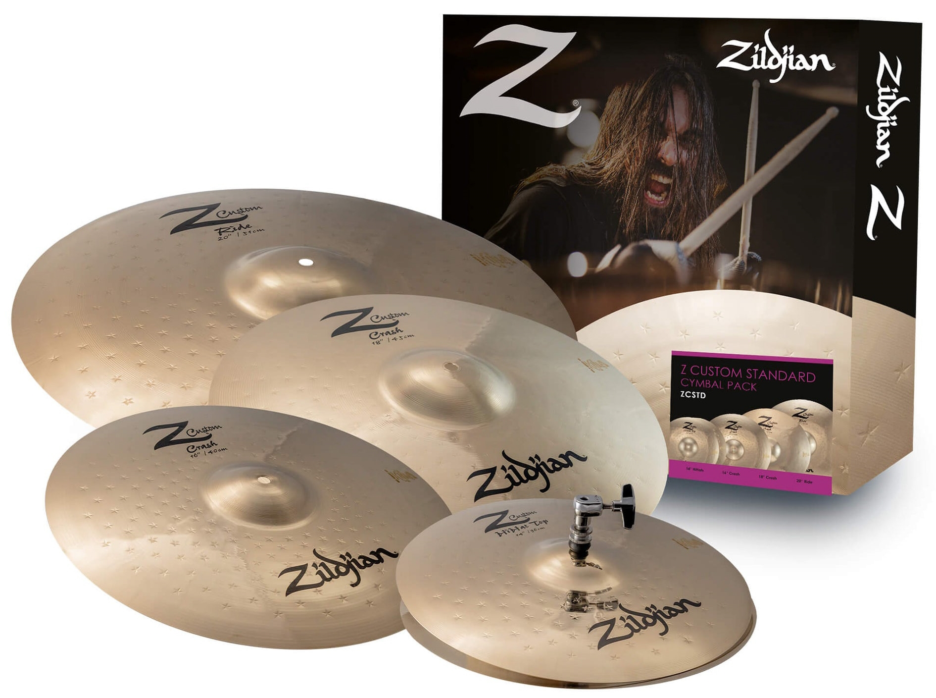 ZILDJIAN Z Custom Standard Cymbal Pack