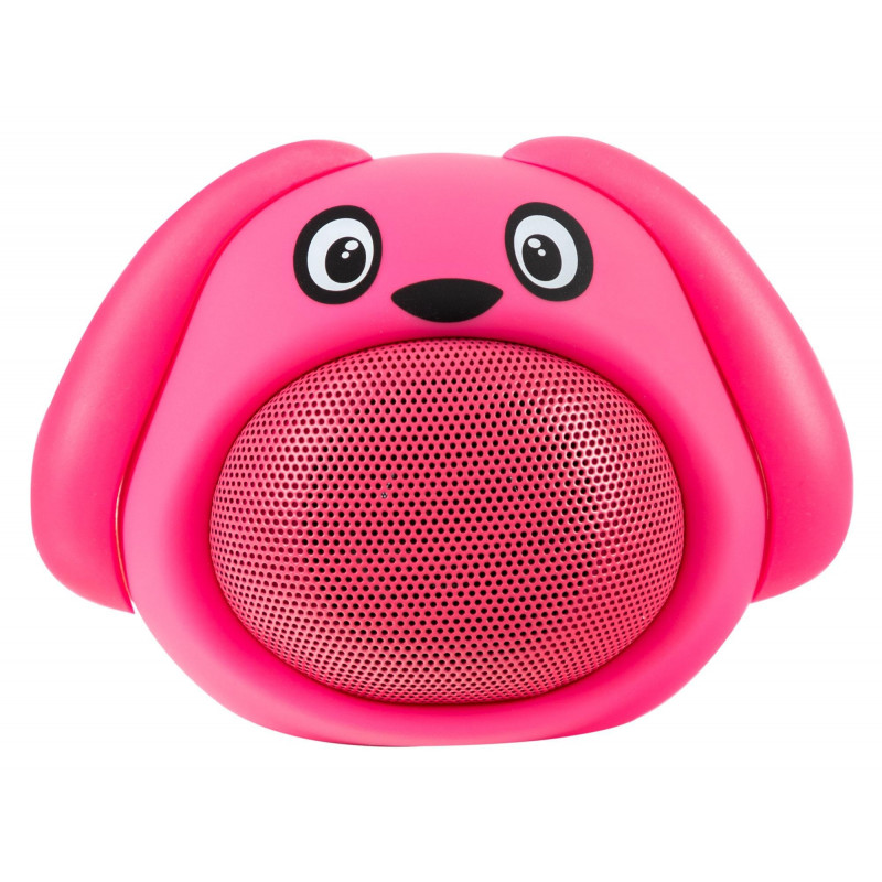 iCutes Bluetooth reproduktor růžový pes